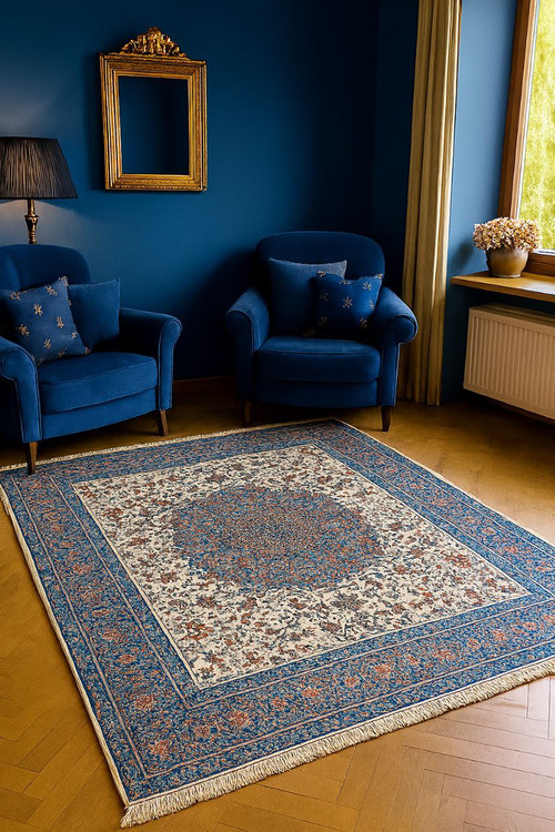 فرشی از خاطره، پهن شده در خانهای که عشق و اصالت در هر گوشهاش جاریست.»